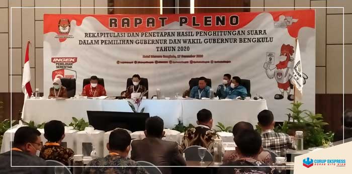 Bengkulu Perdana Gelar Pleno Rekapitulasi Suara