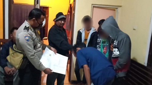 Ketahuan Maling, 5 ABG Ditangkap Warga, Kapolres : Pelaku dan Korban Damai