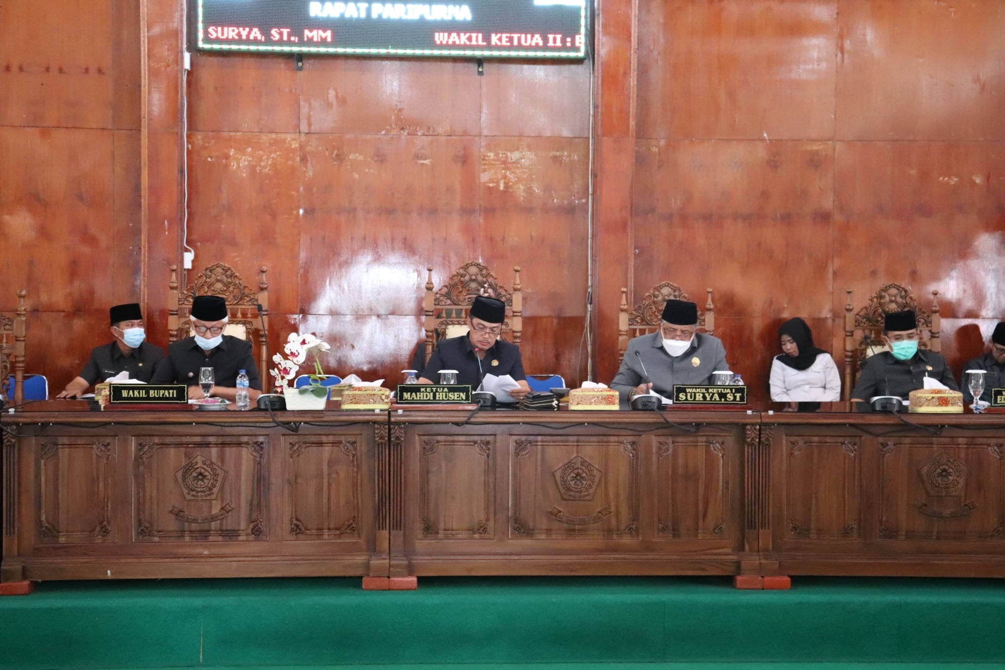 Penegak Hukum Ikut Bahas Raperda Covid