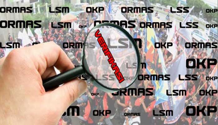 Ormas, LSM dan OKP Didata Ulang