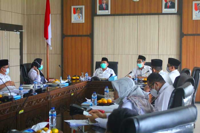 Pemprov Bahas Pergeseran APBD Untuk Penanganan Covid-19