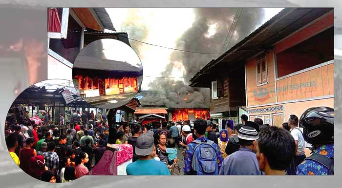 Kebakaran Hebat, 4 Rumah Ludes