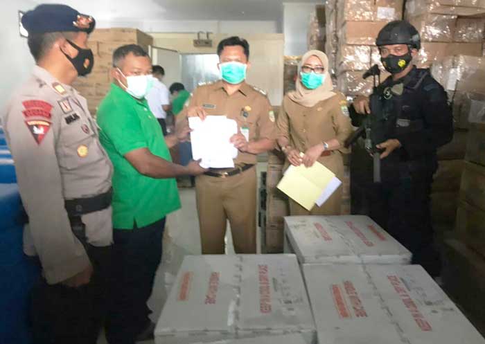 11.600 Vial Vaksin Kembali Tiba di Bengkulu, Penyaluran Tahap Kedua Tunggu Instruksi