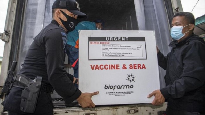 3.190 Vial Vaksin Siap Didistribusikan, Sasaran 15.950 Orang