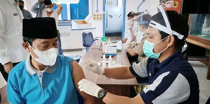 Vaksin Tahap Dua Ditargetkan 550 Orang