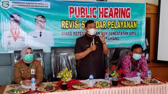 Pemkab Kepahiang Gelar Public Hearing, Pertahankan Zona Hijau Standar Layanan Publik