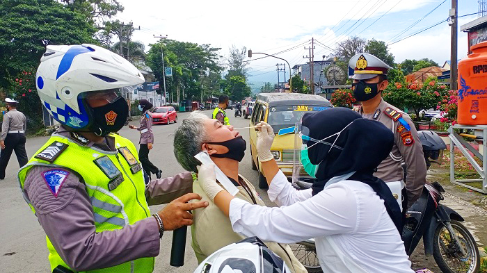 Swab Antigen Pengemudi Kendaraan Umum