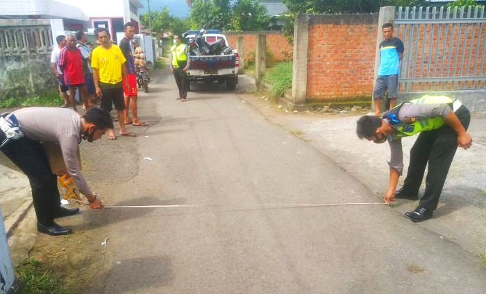 Usai Lakalantas, Mantan Lurah Pasar Ujung Tewas