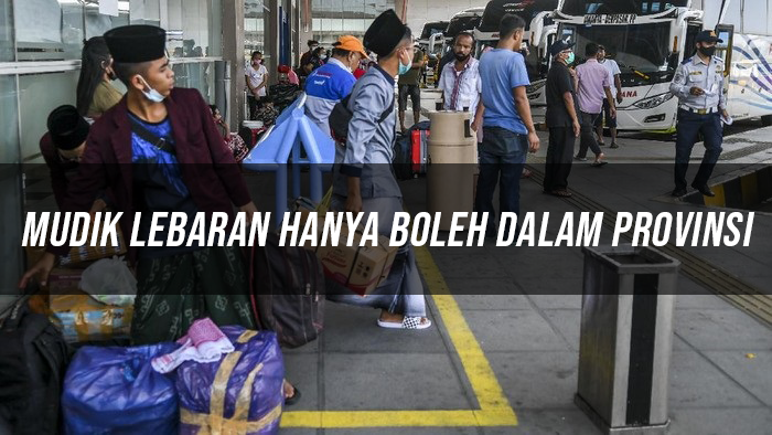 Mudik Lebaran Hanya Boleh Dalam Provinsi