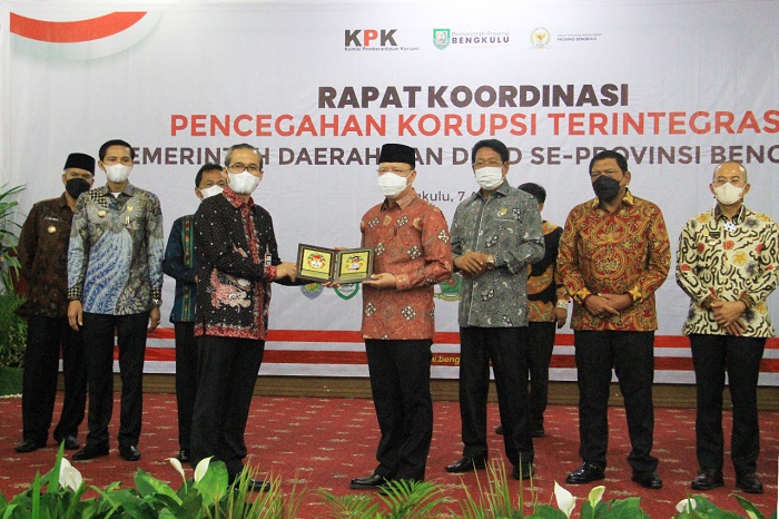 Gelar Rakor dengan Pemda se-Provinsi, KPK Ajak Terapkan Pendidikan Anti Korupsi