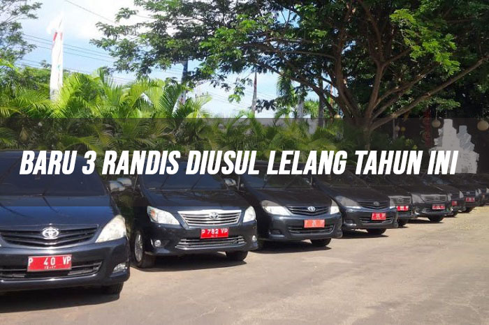 Baru 3 Randis Diusul Lelang Tahun Ini