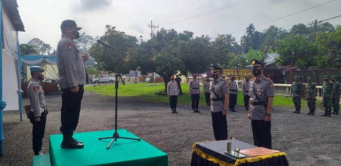 Kapolsek PUT Resmi Berganti, Kapolres Pimpin Sertijab