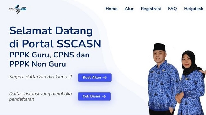 Ini Alur Pendaftaran CPNS & PPPK 2021