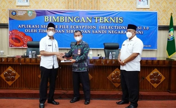 Bengkulu “Pilot Project” Aplikasi Pengamanan Data Digital