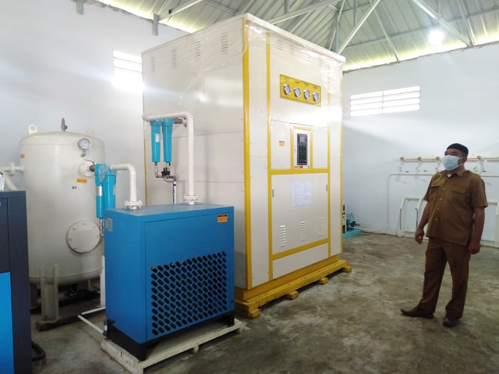 Generator Oksigen Mulai Beroperasi, RL Bantu Kepahiang dan Bengkulu