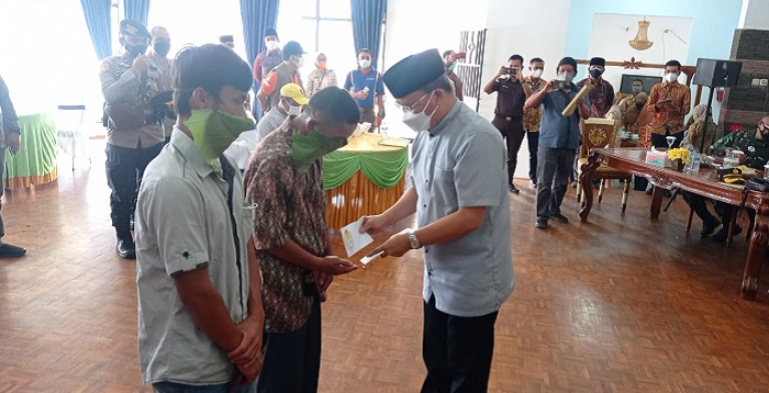 Tinjau Pengawasan PPKM, Gubernur Apresiasi Pemkab Lebong Tangani Covid 19