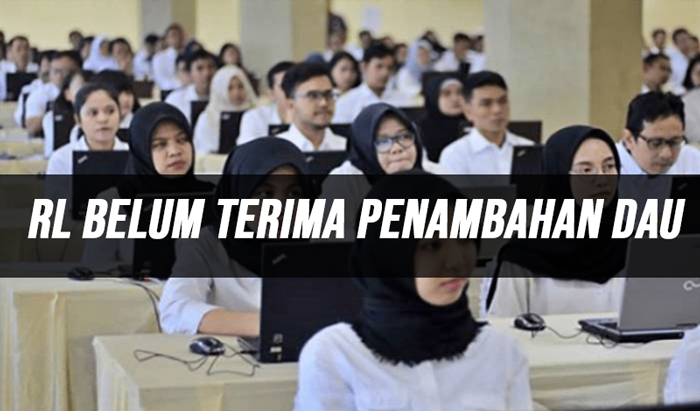 RL Belum Terima Penambahan DAU