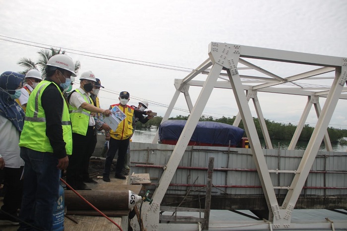 Gub Tinjau Progres Pembangunan Duplikasi Jembatan, Lokasi Pulau Baai