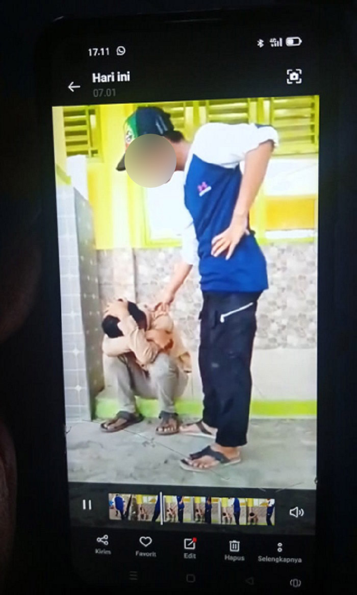 Viral !! Video Bully Pelajar SMP Beredar di Medsos, Korban Dipukul Berkali-kali