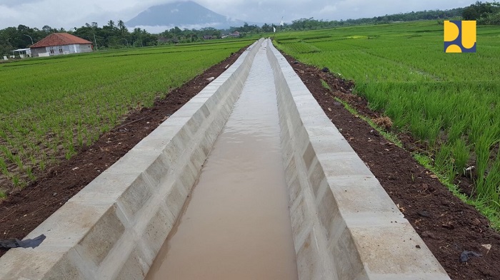 Pembangunan Irigasi Ditargetkan 30 Persen