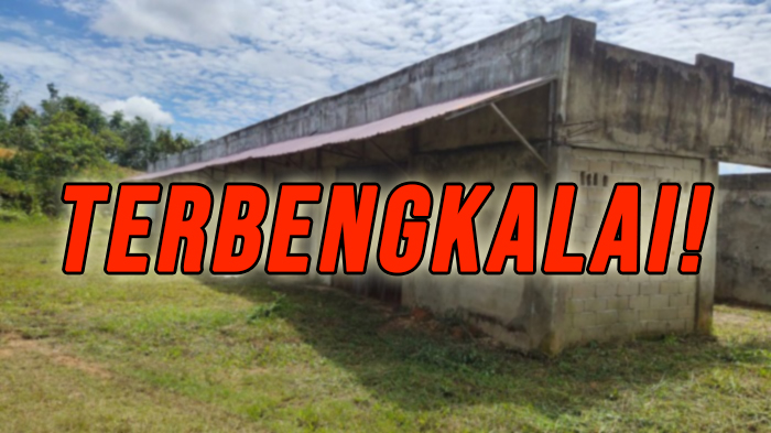 5 Bangunan Pasar Terbengkalai