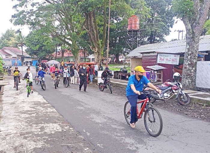 Lapangan Setia Negara, Warga Antusias Car Free Day