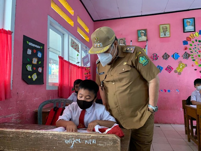 KBM Tatap Muka Mulai Berjalan, Wabup Ingatkan Sekolah Patuhi Prokes