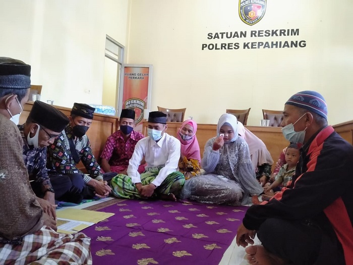 Pasal Judi, Warga Ijab Kabul di Mapolres