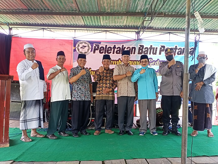 Bupati Letakkan Batu Pertama, Pembangunan Yayasan Baitul Maal