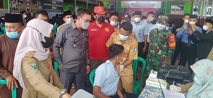 BINDA Kepahiang Gelar Vaksinasi Massal, Tempo Sehari, 1800 Pelajar