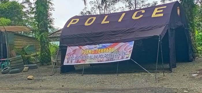 Polres Dirikan Posko Jalur Gunung