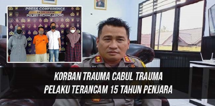 Korban Trauma Cabul Trauma, Pelaku Terancam 15 Tahun Penjara