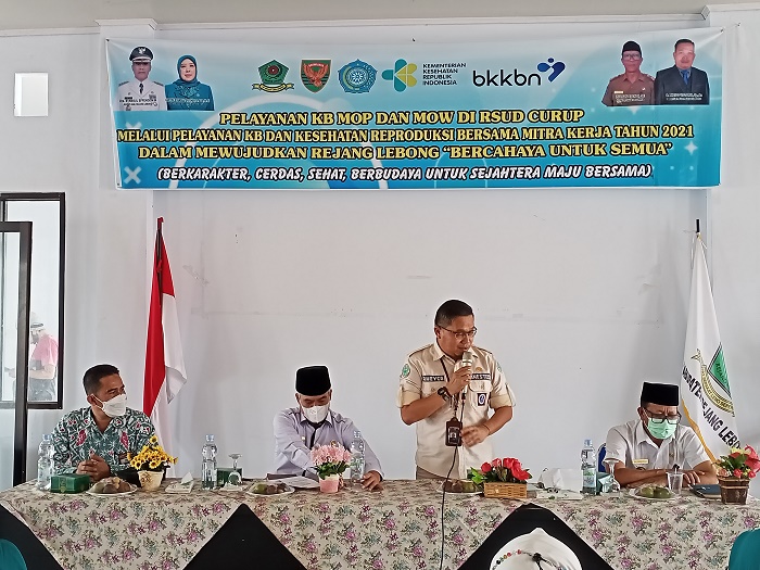 Sosialisasi Pelayanan KB MOP dan MOW Kembali di Gelar, RSUD Curup Jadi Tuan Rumah