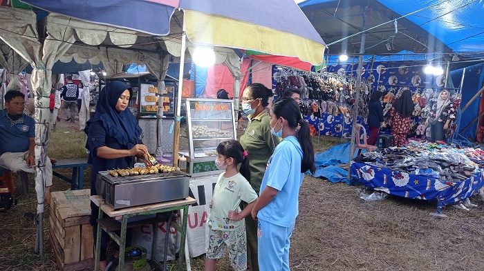 Pengunjung Pasar Malam Diminta Patuhi Prokes