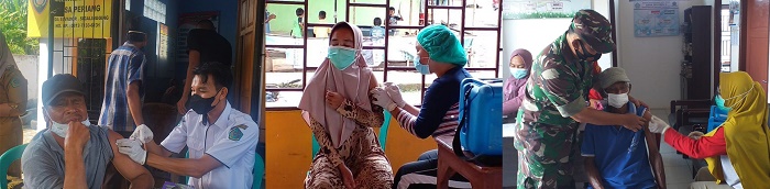 Tiga Desa Laksanakan Vaksin Massal