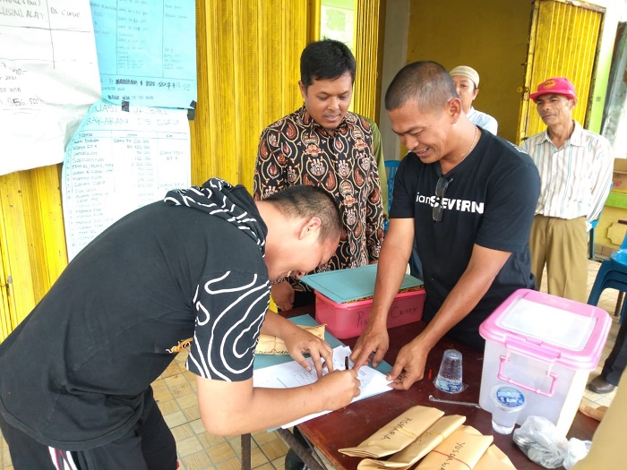 Posko Kebakaran Salurkan Donasi Tahap I