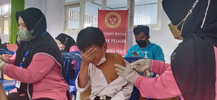 Vaksinasi Anak 6-11 Tahun Diserbu