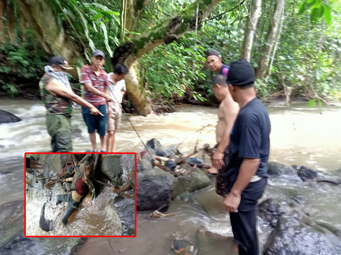 Heboh! Petani Tewas di Sungai