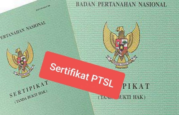 2 Kecamatan Dapat Program PTSL