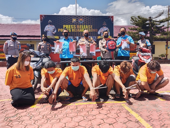 Tempo 7 Hari, 6 Kasus Narkoba Terungkap