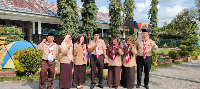 Kegiatan Persami Pramuka SMPN 2 Rejang Lebong