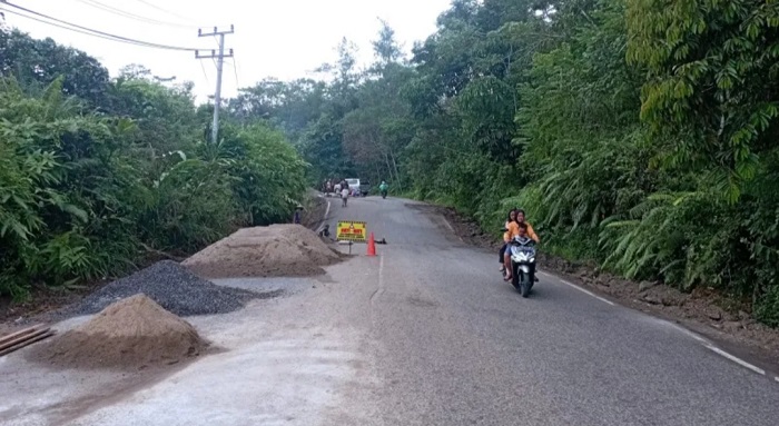 Jelang Ramadhan DPUPR Mulai Perbaiki Jalan Rusak