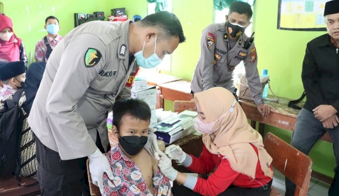 Door To Door, Polres Sasar Anak Belum Divaksin