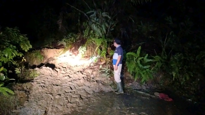 Sempat Tertimbun Longsor, Jalan di Desa Tambang Sawah Sudah Bisa Dilewati