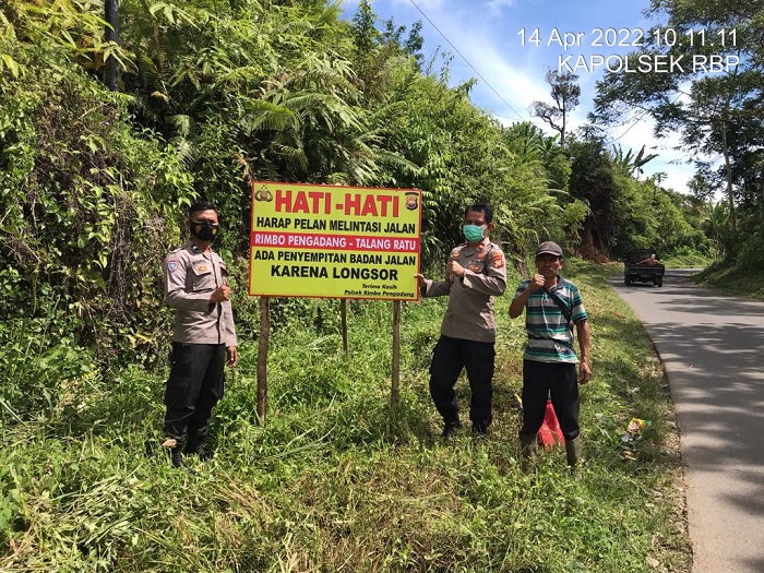 Jalan Alternatif Mudik Curup-Lebong Rawan Longsor