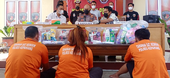 Sindikat Pengutil Indomaret Lintas Provinsi Diringkus