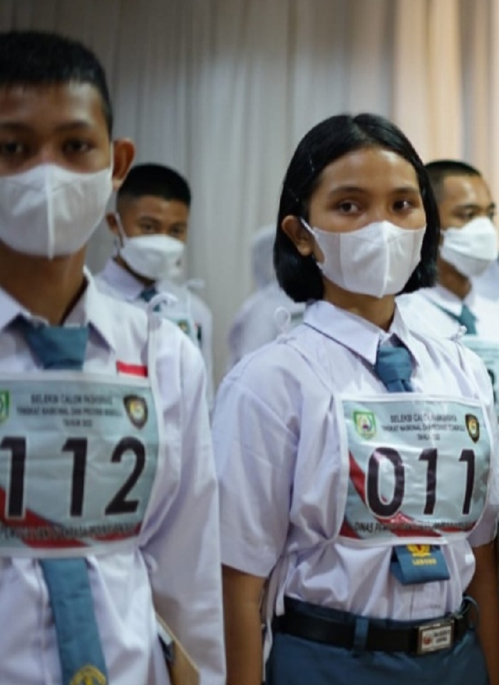 Demanda Berliana Sari, Gadis Cantik Lebong Tembus Paskibraka Tingkat Nasional