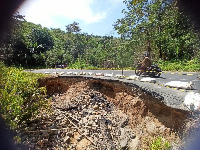 Ada Sinyal Perbaikan Jalan Amblas Rimbo Pengadang, PUPR Provinsi Janji Tahun Ini