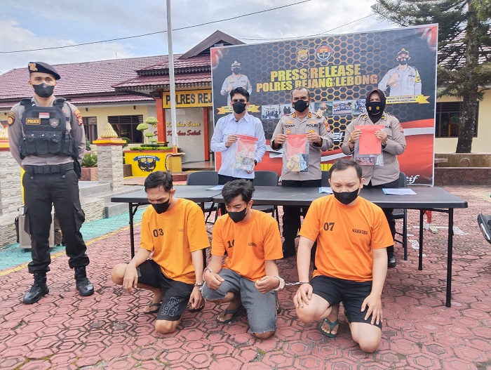 Macan Suban Ringkus 3 Pelaku Narkoba
