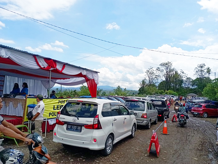 Urai Kemacetan di Tempat Wisata Ramai Pengunjung, Sat Lantas Lakukan Rekayasa Lalu Lintas